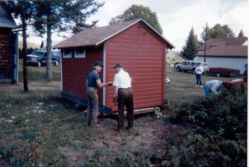 chicken coop Bert