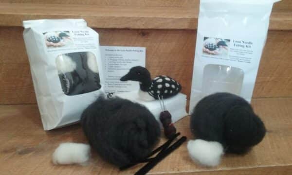 loon felting kit