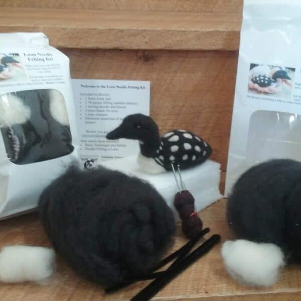 loon felting kit