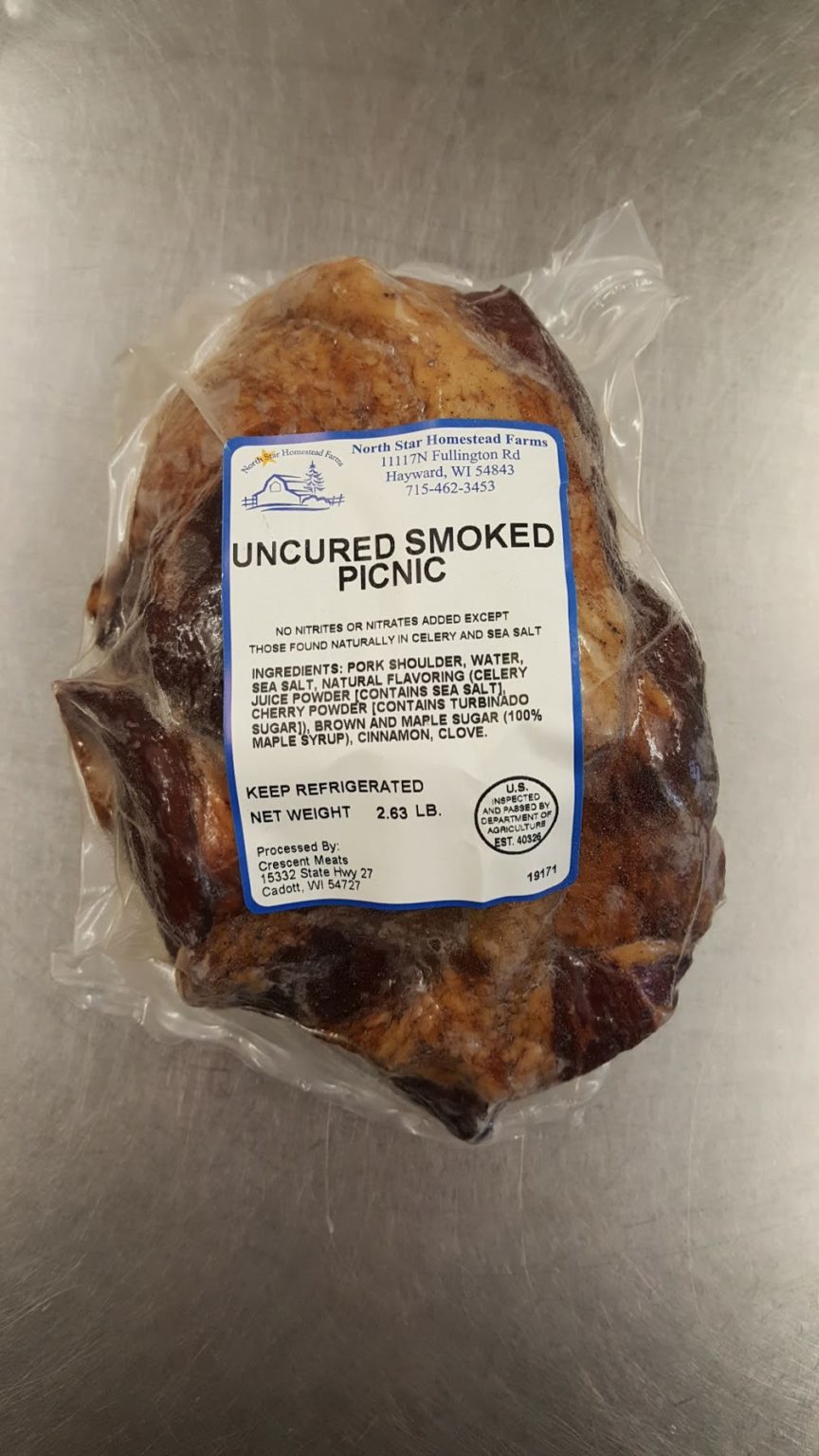 Picnic Ham, 36 lbs. NSHF