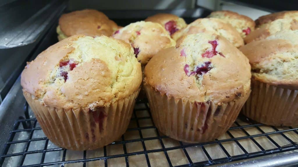 cran orange muffins