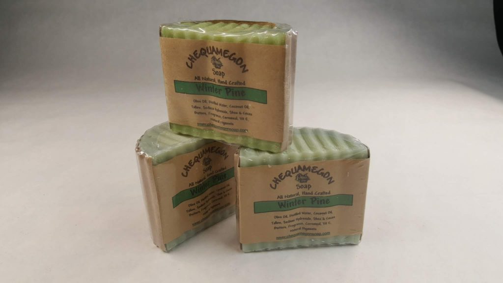 winter pine soap