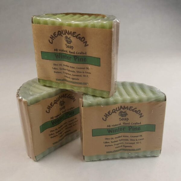 winter pine soap