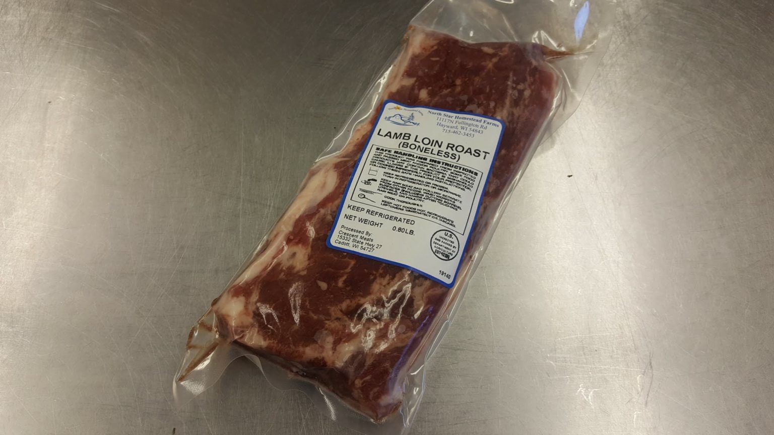 Lamb Loin Roast NSHF