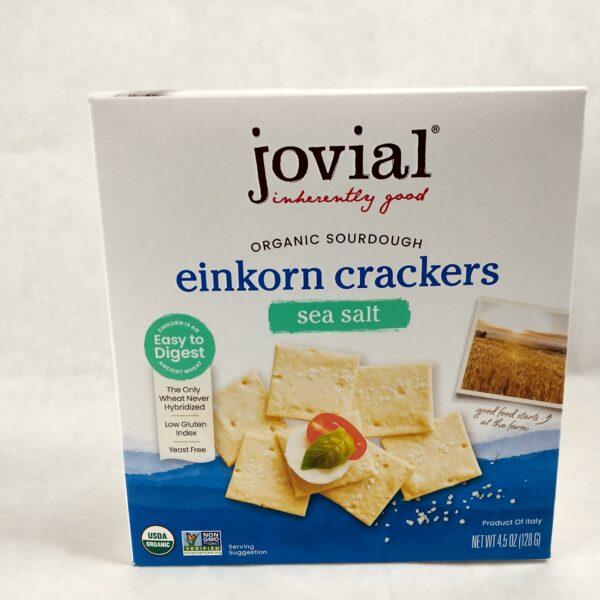 einkorn crackers