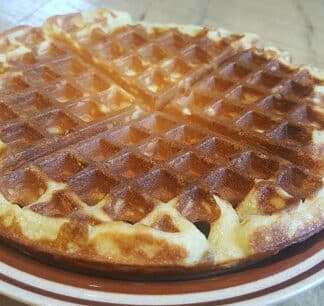 sourdough waffle