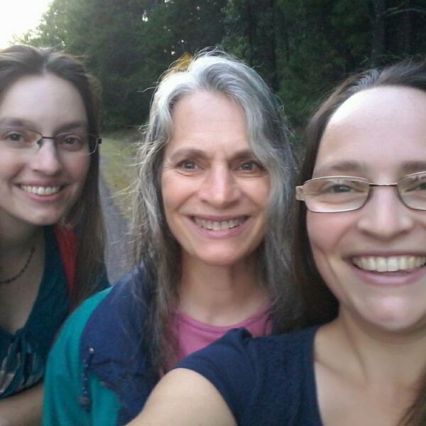 Ann with daughters