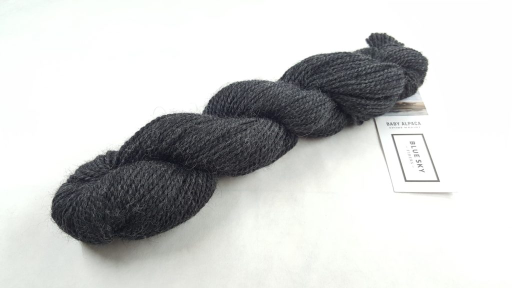 dark gray alpaca