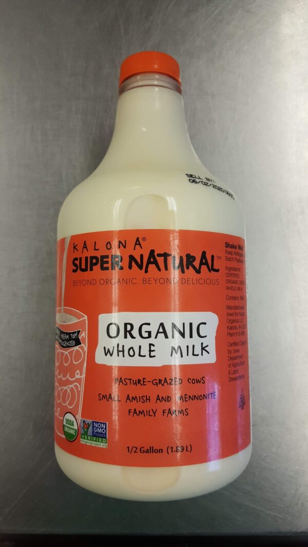 half gallon milk