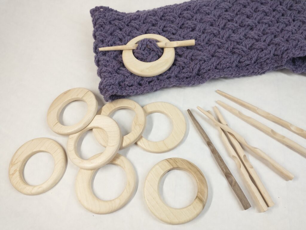 offset shawl pins