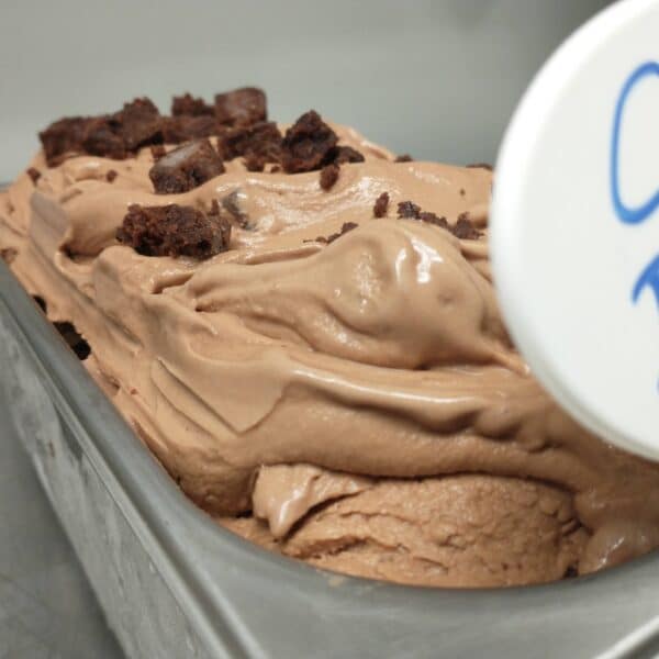 chocolate brownie gelato