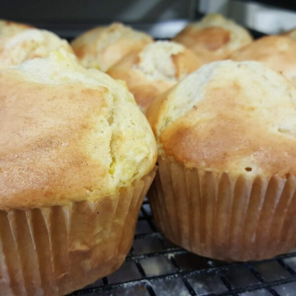 peach muffin