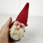 felted gnome front