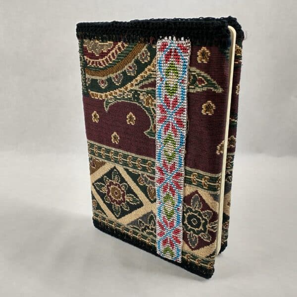 beaded journal upright