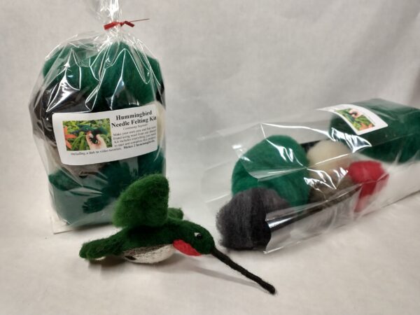 hummingbird felting kit