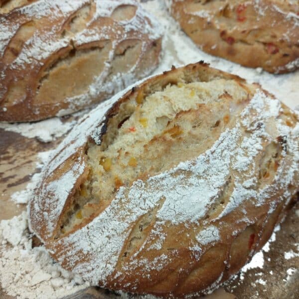 red pepper bread