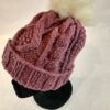 cabled hat