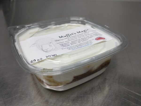 Muffet's Magic Sheep Cheese, with Hot Pepper Jelly