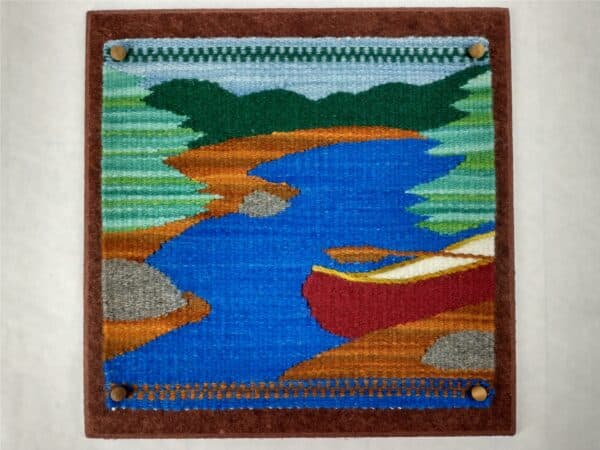 canoe trip tapestry