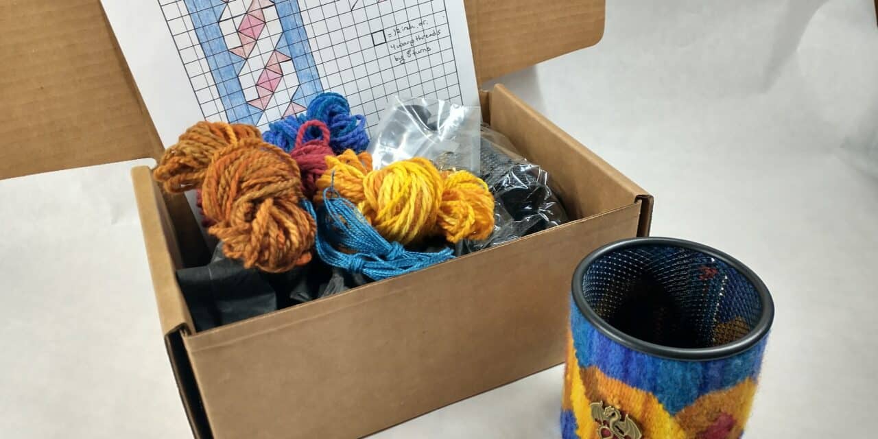 dragon's treasure tapestry kit
