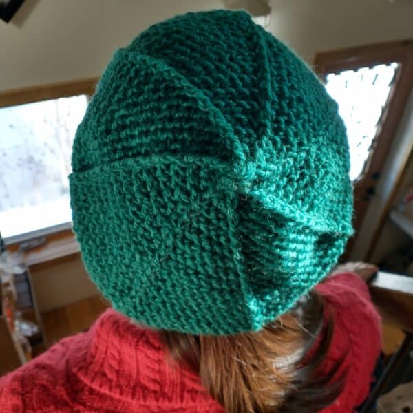 spiral beret back