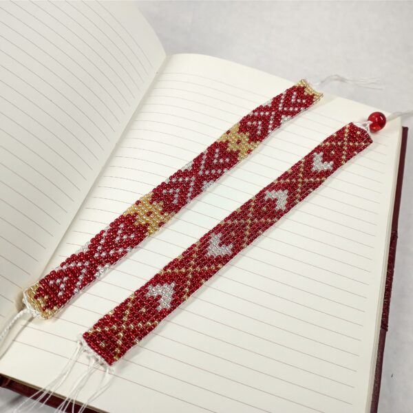 red beading project