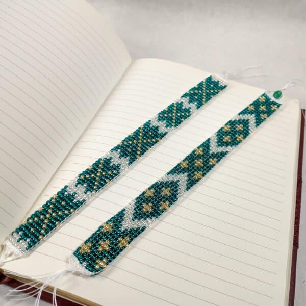green beading projects