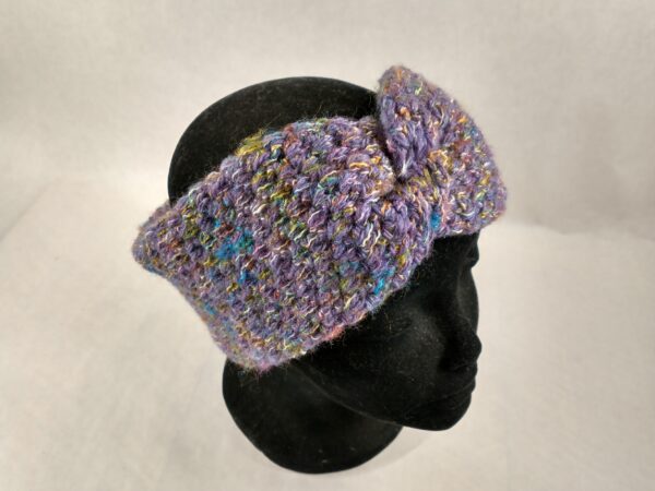 cozy headband lavender