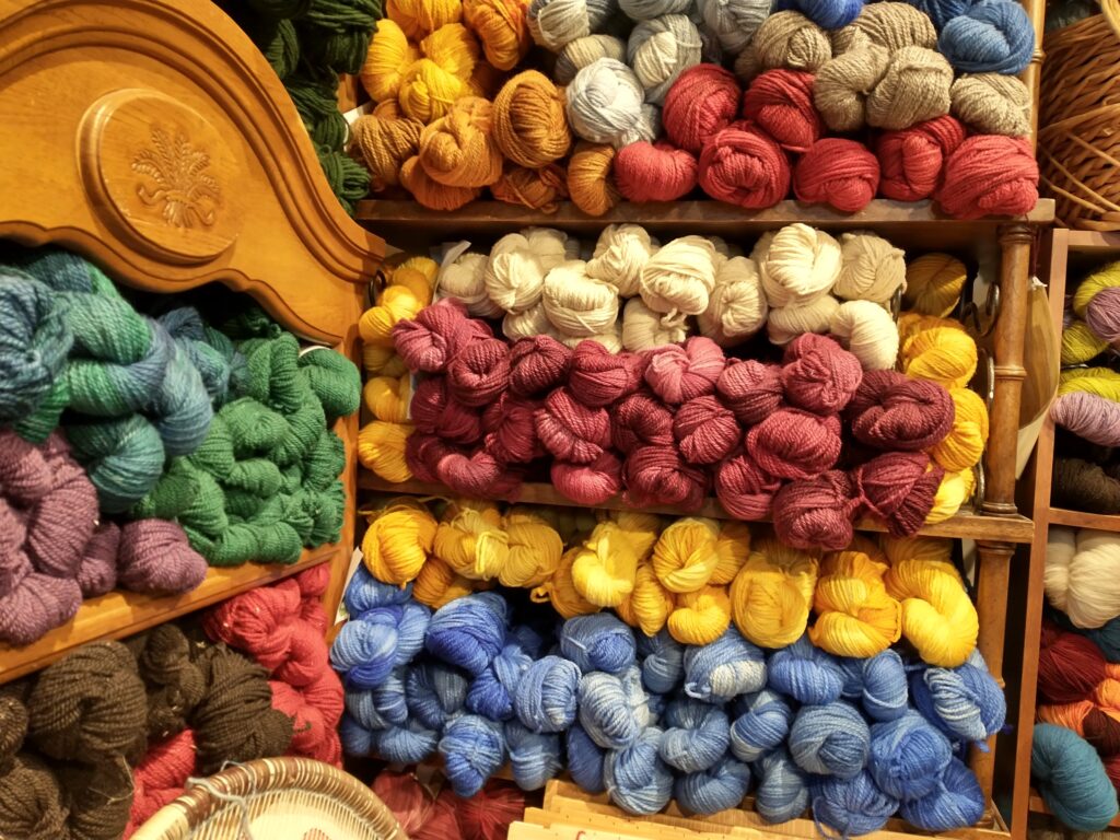 fiber loft yarn