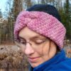 pink headband