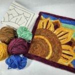 sunflower punch needle kit