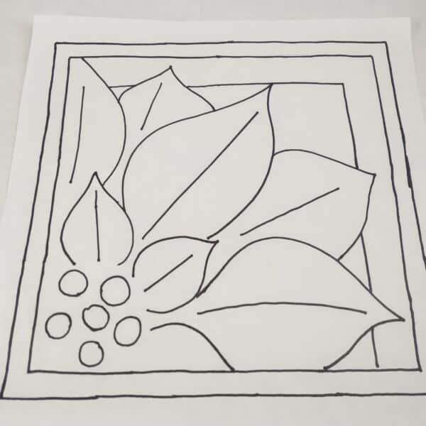 poinsettia design