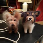 felted dogs