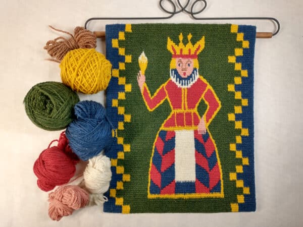Tapestry Weaving Kit, Wise Virgin, L2-Stretch