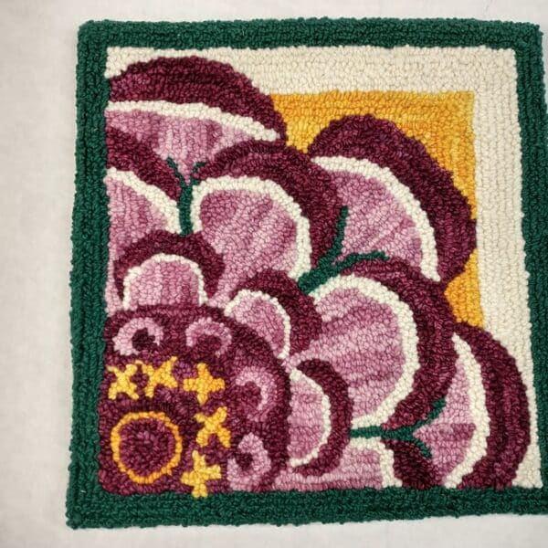 finished zinnia