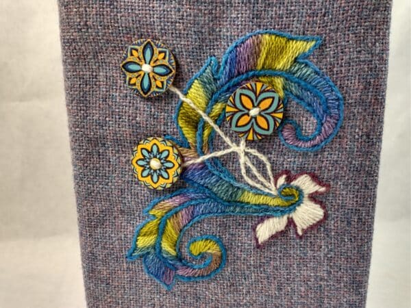 floral embroidery