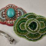 beaded barrettes