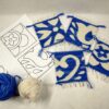 folk mug rugs kit