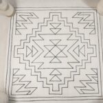 punch needle geometric design