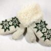 star knitted mittens