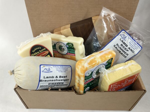 cheese and sausage gift box