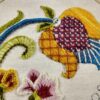 wool embroidery progress