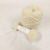 white embroidery yarn