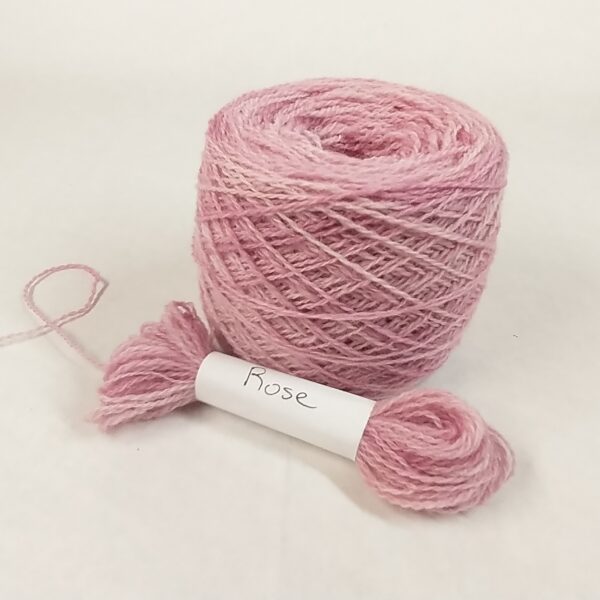 rose embroidery yarn