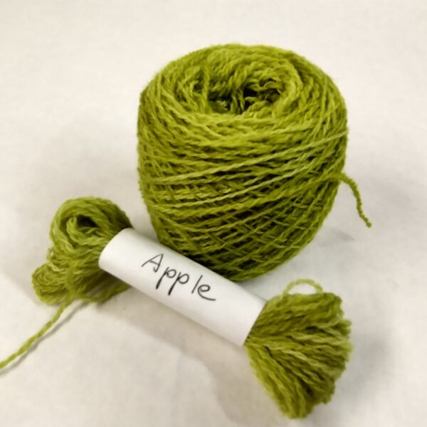 apple embroidery yarn