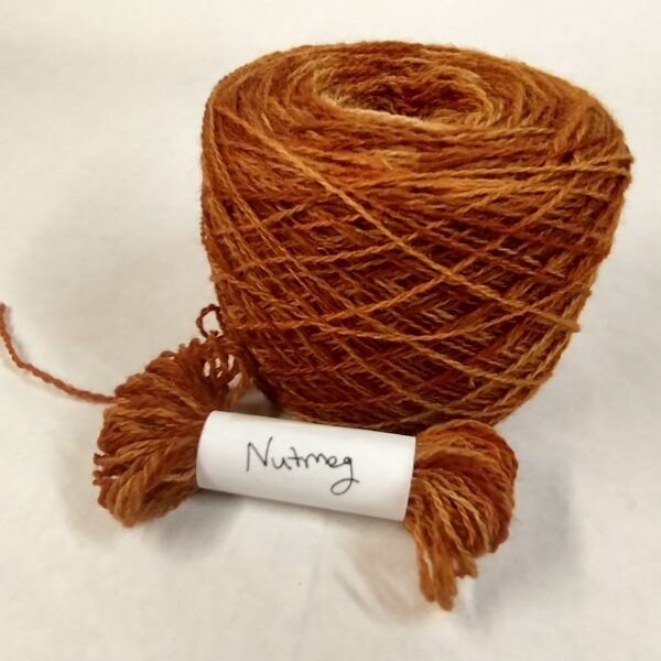nutmeg embroidery yarn