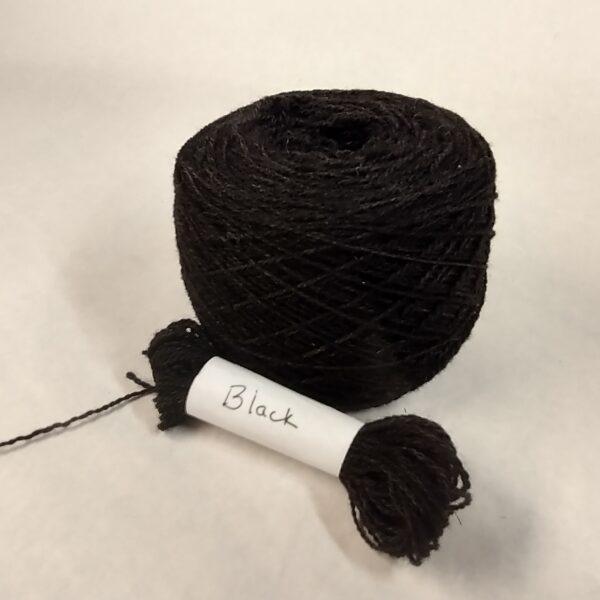 black embroidery yarn