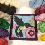 hummingbird punch needle