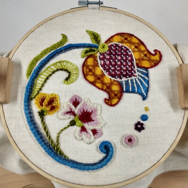 wool embroidery level 2