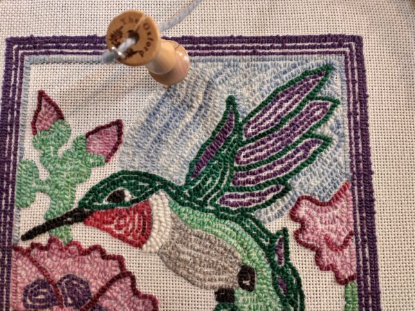 hummingbird in progress